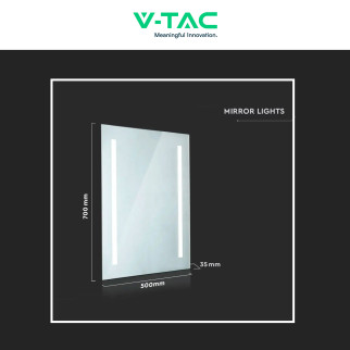 VT-8700 Lampada LED a Specchio 35W Anti-Fog SMD V-Tac