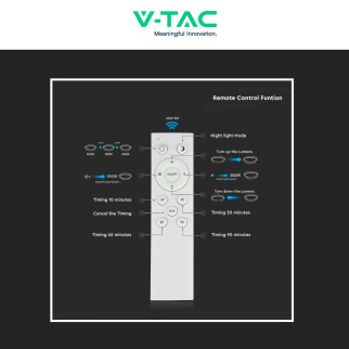 VT-8503 Plafoniera LED Tonda 60W SMD CCT 3in1 V-Tac Gallery