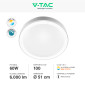 Immagine 2 - V-Tac Gallery VT-8502 Plafoniera LED Rotonda 30W/60W SMD Changing Color CCT 3in1 Dimmerabile con Telecomando - SKU 2114751