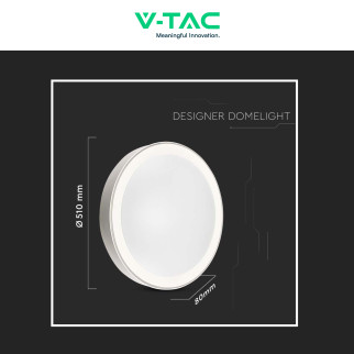 VT-8502 Plafoniera LED Tonda 60W SMD CCT 3in1 V-Tac Gallery