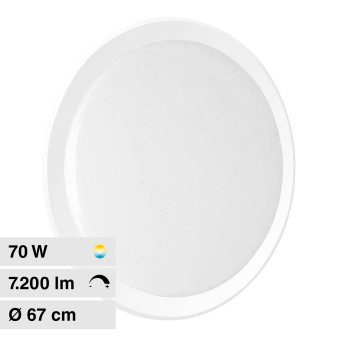 VT-8472 Plafoniera LED Tonda 72W SMD CCT 3in1 V-Tac Gallery