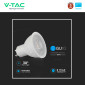 Immagine 10 - V-Tac VT-227D Lampadina LED GU10 6W Faretto Spotlight SMD Chip Samsung Dimmerabile - SKU 21195 / 21196 / 21197