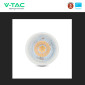 Immagine 11 - V-Tac VT-227D Lampadina LED GU10 6W Faretto Spotlight SMD Chip Samsung Dimmerabile - SKU 21195 / 21196 / 21197