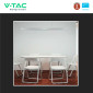 Immagine 6 - V-Tac VT-7-40 Lampada LED a Sospensione 40W SMD Linear Light Bianca con Chip Samsung - SKU 21376 / 21602