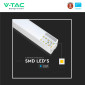 Immagine 10 - V-Tac VT-7-40 Lampada LED a Sospensione 40W SMD Linear Light Bianca con Chip Samsung - SKU 21376 / 21602