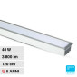 Immagine 1 - V-Tac VT-7-41 Lampada LED ad Incasso 40W SMD Linear Light Grigia con Chip Samsung - SKU 21380