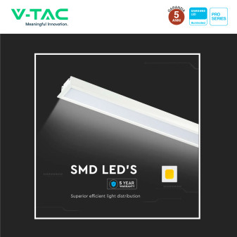 VT-7-41 Lampada LED ad Incasso 40W SMD Samsung V-Tac Pro