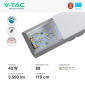 Immagine 3 - V-Tac VT-7-43 Lampada LED a Sospensione Linkabile 40W UGR ≤19 SMD Chip Samsung Linear Light Grigia Dimmerabile - SKU 21384