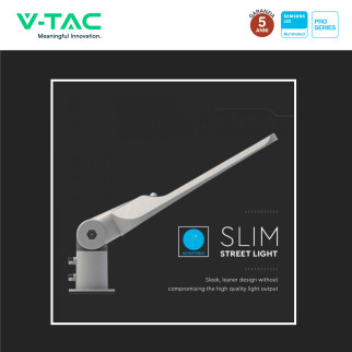 VT-39ST Lampada Stradale LED 30W IP65 SMD Samsung V-Tac Pro