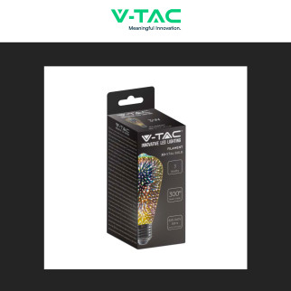 VT-2223 Lampadina LED E27 5W Bulb ST64 Filament 3D V-Tac