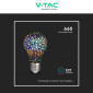 Immagine 7 - V-Tac VT-2203 Lampadina LED E27 5W A60 Goccia Filament Vetro Oscurato Effetto 3D - SKU 212704