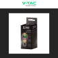 Immagine 8 - V-Tac VT-2203 Lampadina LED E27 5W A60 Goccia Filament Vetro Oscurato Effetto 3D - SKU 212704