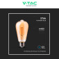 Immagine 6 - V-Tac VT-1966 Lampadina LED E27 6W ST64 Filament Vetro Ambrato - SKU 214362