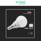 Immagine 9 - V-Tac VT-2156 Super Saver Pack 3x Lampadina LED E14 4,5W MiniGlobo P45 SMD - SKU 217357 / 217359