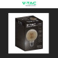 Immagine 8 - V-Tac VT-2019 Lampadina LED E27 8W G95 Globo Filament Vetro Ambrato - SKU 217145