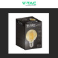 Immagine 8 - V-Tac VT-2027 Lampadina LED E27 7W G95 Globo Filament Vetro Ambrato - SKU 217147