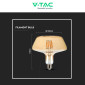 Immagine 5 - V-Tac VT-2308 Lampadina LED E27 8W T180 Filament Vetro Ambrato - SKU 212790