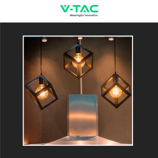 VT-2075 Lampadina LED E27 4,8W Bulb G95 Filament Vetro V-Tac