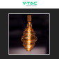 Immagine 4 - V-Tac VT-2188D Lampadina LED E27 8W S200 Smoky Filament Dimmerabile Vetro Ambrato Oscurato - SKU 217465