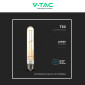 Immagine 7 - V-Tac VT-2006 Lampadina LED E27 6W T30 Tubolare Filament Vetro Ambrato - SKU 217143