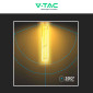 Immagine 8 - V-Tac VT-2006 Lampadina LED E27 6W T30 Tubolare Filament Vetro Ambrato - SKU 217143