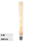 V-Tac VT-2005 Lampadina LED E27 5W T30 Tubolare Filament Vetro Ambrato - SKU 217142 [TERMINATO]