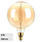 Immagine 1 - V-Tac VT-2158D Lampadina LED E27 8W G200 Globo Filament Dimmerabile Vetro Ambrato - SKU 217462