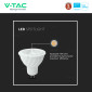 Immagine 9 - V-Tac Pro VT-267 Lampadina LED PAR16 GU5.3 (MR16) 6W Faretto SMD Chip Samsung - SKU 21207 / 21208 / 21209