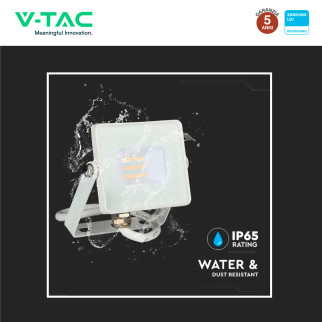 VT-10 Faro LED Floodlight 10W SMD Chip Samsung IP65 V-Tac