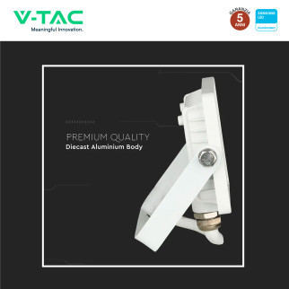 VT-10 Faro LED Floodlight 10W SMD Chip Samsung IP65 V-Tac