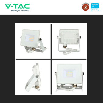 VT-10 Faro LED Floodlight 10W SMD Chip Samsung IP65 V-Tac