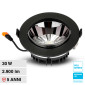 V-Tac Pro VT-2-33 Faretto LED da Incasso Rotondo 30W COB Chip Samsung Colore Nero - SKU 2120058 [TERMINATO]