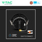 Immagine 7 - V-Tac Pro VT-2-33 Faretto LED da Incasso Rotondo 30W COB Chip Samsung Colore Nero - SKU 2120058