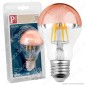 Immagine 1 - Paulmann Lampadina LED E27 7,5W Bulb A60 Filamento Calotta a Specchio