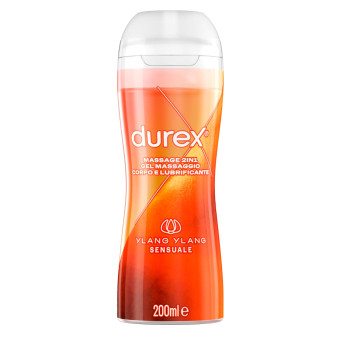 Durex Massage 2in1 Sensual con Ylang Ylang, Gel Massaggi + Lubrificante...