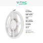 Immagine 2 - V-Tac Kit Striscia LED Flessibile 21W SMD Monocolore 60 LED/metro 12V con Alimentatore e Connettore 5m - SKU 212351 [TERMINATO]