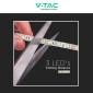 Immagine 8 - V-Tac Kit Striscia LED Flessibile 35W SMD RGB 12V IP65 con Alimentatore Controller Telecomando - Bobina da 5m - SKU 212354