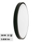 V-Tac VT-8630 Plafoniera LED Rotonda 30W SMD IP44 con Sensore di Movimento e Crepuscolare Colore Nero - SKU 7671 [TERMINATO]