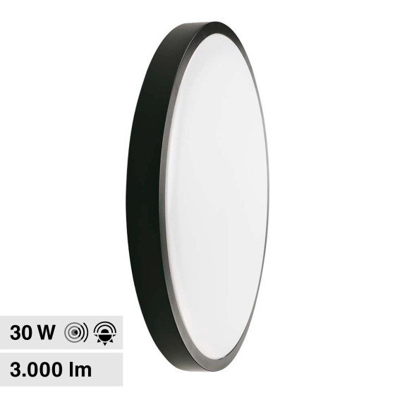V-Tac VT-8630 Plafoniera LED Sensore Movimento Crepuscolare V-Tac VT-8630 Plafoniera LED Sensore Movimento Crepuscolare