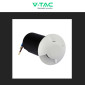 Immagine 10 - V-Tac VT-1161 Punto Luce LED SMD 1W Segnapasso da Interramento IP67 Colore Bianco - SKU 211465 / 211467