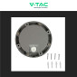 Immagine 9 - V-Tac VT-1142 Punto Luce LED SMD 2W Segnapasso Rotondo a Parete IP65 Grigio - SKU 211319