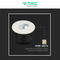 Immagine 9 - V-Tac VT-1109RD Punto Luce LED COB 3W Segnapasso Rotondo da Incasso Colore Bianco - SKU 211207 / 211208