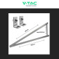 Immagine 5 - V-Tac Supporto Triangolare Regolabile per Montaggio Pannelli Solari Fotovoltaici - SKU 11387