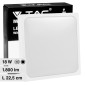 Immagine 1 - V-Tac VT-8618S Plafoniera LED Quadrata 18W SMD IP44 con Sensore di Movimento e Crepuscolare Colore Bianco - SKU 7666 [TERMINATO]