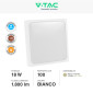 Immagine 2 - V-Tac VT-8618S Plafoniera LED Quadrata 18W SMD IP44 con Sensore di Movimento e Crepuscolare Colore Bianco - SKU 7666 [TERMINATO]
