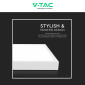 Immagine 7 - V-Tac VT-8624S Plafoniera LED Quadrata 24W SMD IP44 con Sensore di Movimento e Crepuscolare Colore Bianco - SKU 7667