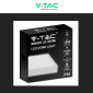 Immagine 10 - V-Tac VT-8630S Plafoniera LED Quadrata 30W SMD IP44 con Sensore di Movimento e Crepuscolare Colore Bianco - SKU 7668