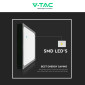 Immagine 8 - V-Tac VT-8630S Plafoniera LED Quadrata 30W SMD IP44 con Sensore di Movimento e Crepuscolari Colore Nero - SKU 7674