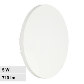 VT-741 Lampada LED da Muro 5W SMD IP65 Colore Bianco V-Tac