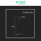 Immagine 8 - V-Tac VT-1073 Lampada LED da Tavolo 3in1 1,6W Ricaricabile Dimmerabile con Comandi Touch - SKU 10328 / 10329